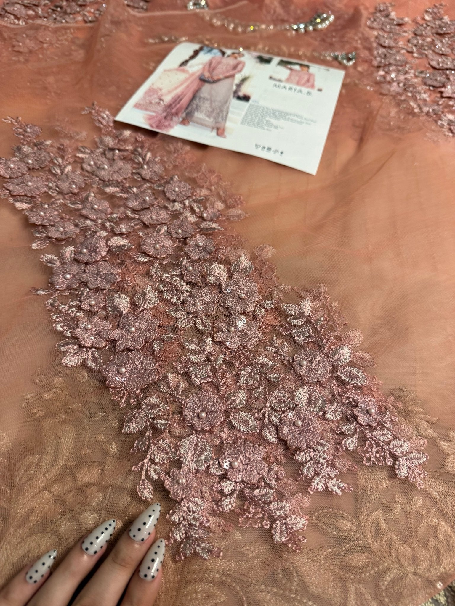 Maria.B Coffee and Ash Pink BD-2101 Ayla's Atelier