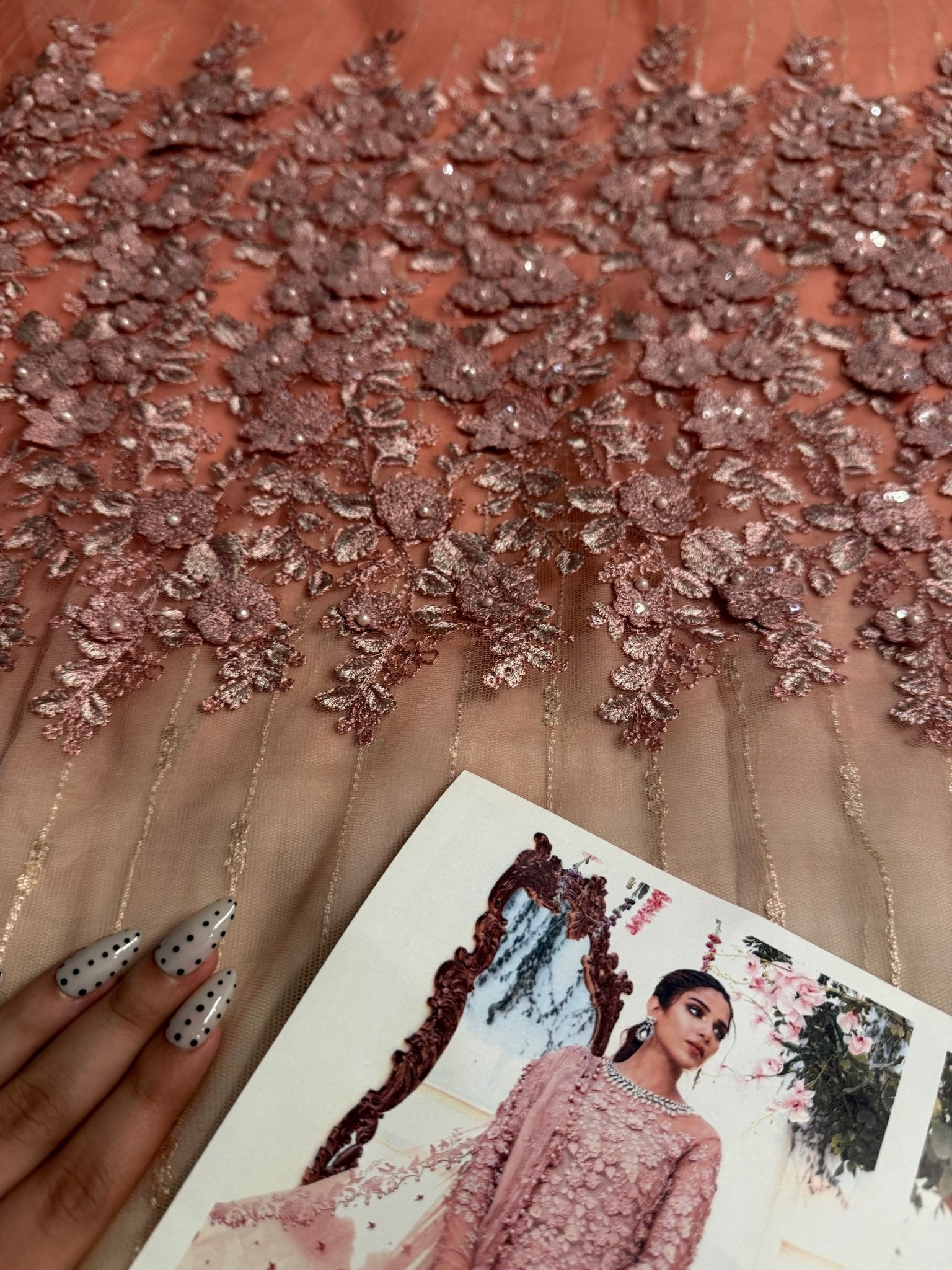 Maria.B Coffee and Ash Pink BD-2101 Ayla's Atelier