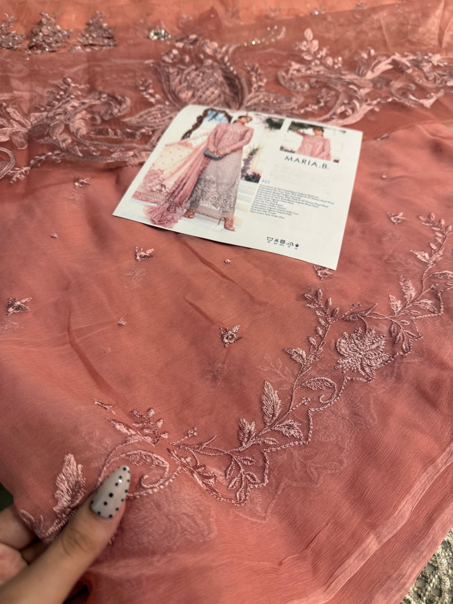 Maria.B Coffee and Ash Pink BD-2101 Ayla's Atelier