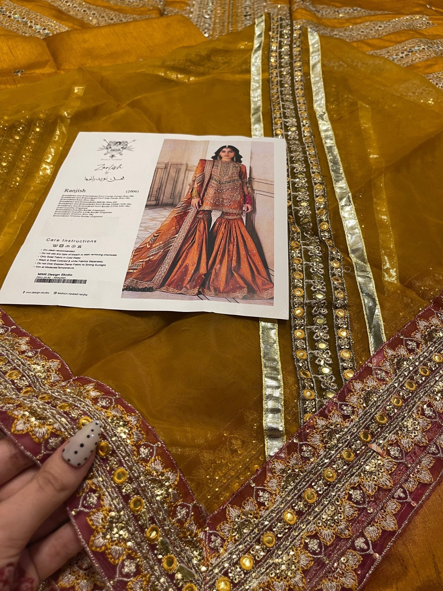 Mohsin Naveed Ranjha (MNR) - Ranjish Ayla's Atelier