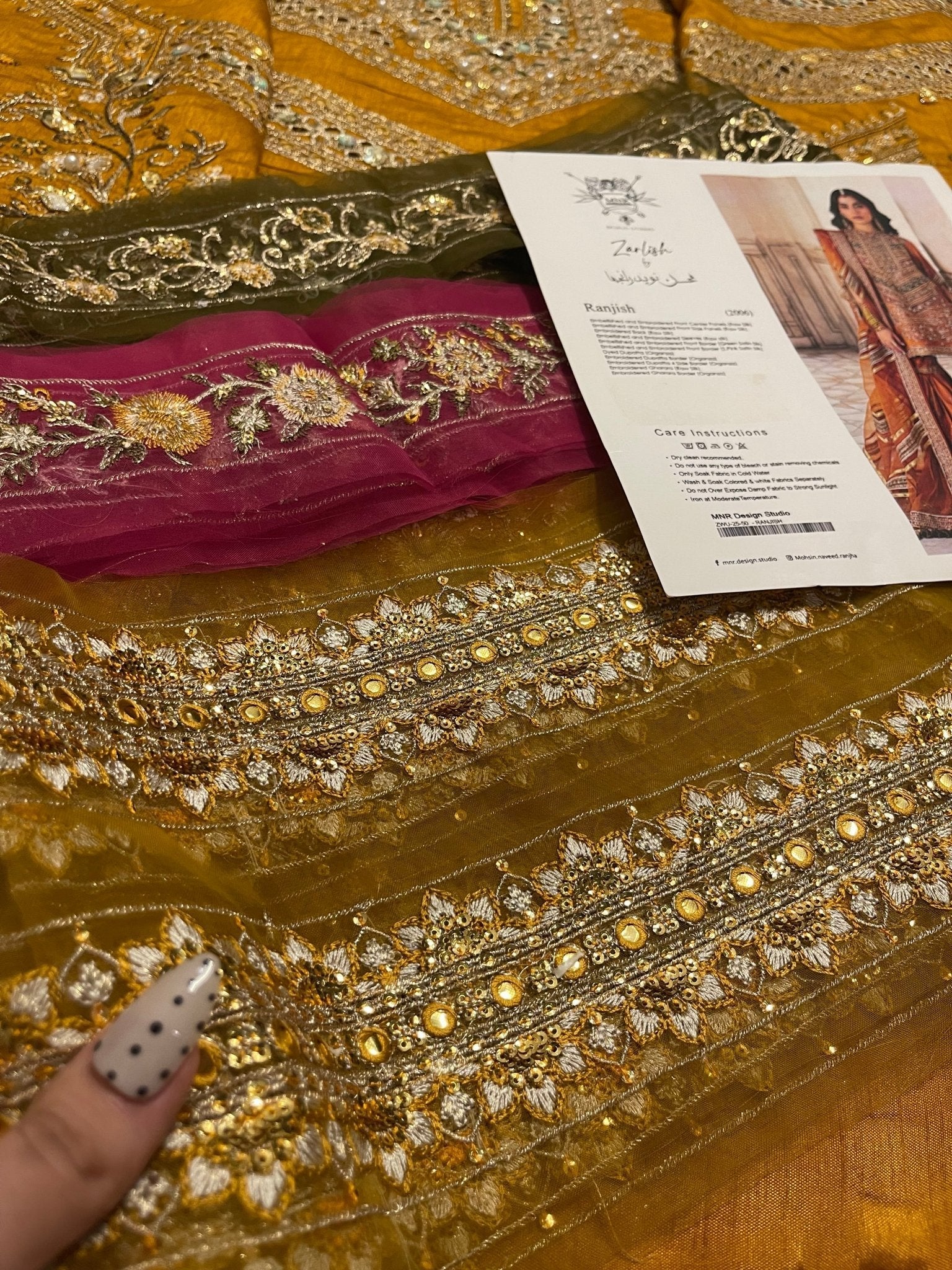 Mohsin Naveed Ranjha (MNR) - Ranjish Ayla's Atelier