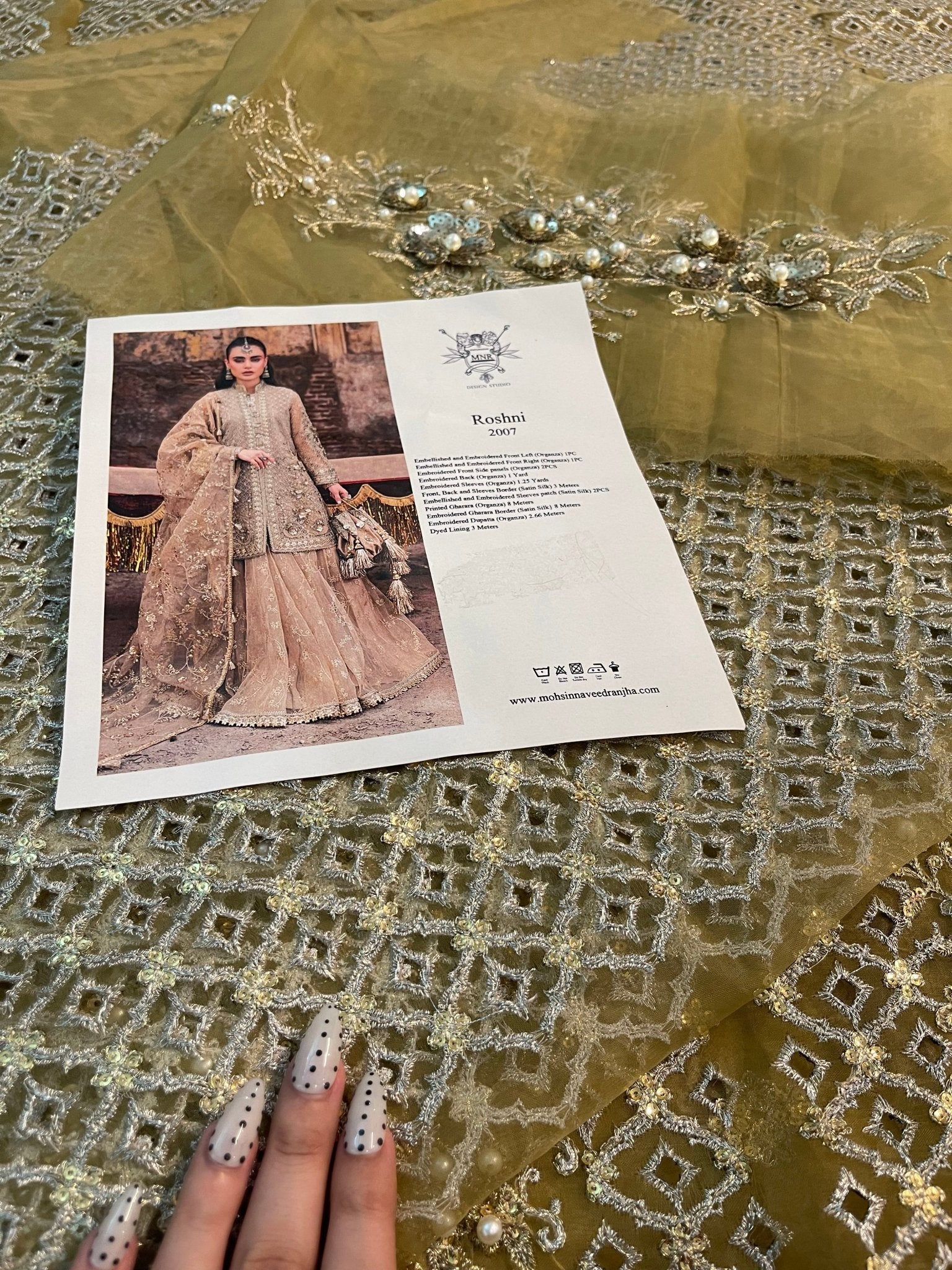 Mohsin Naveed Ranjha (MNR) - Roshni Ayla's Atelier