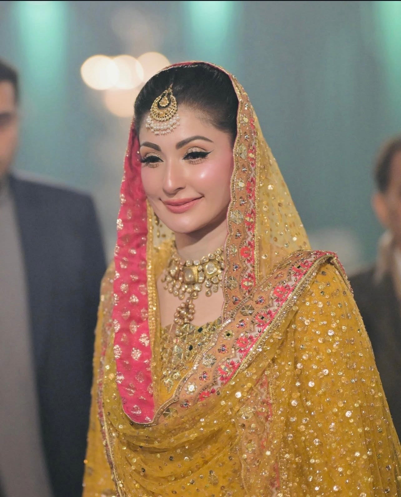 Nomi Ansari NAB-22-110 Bareeze Net Dupatta Detail | Ayla's Atelier