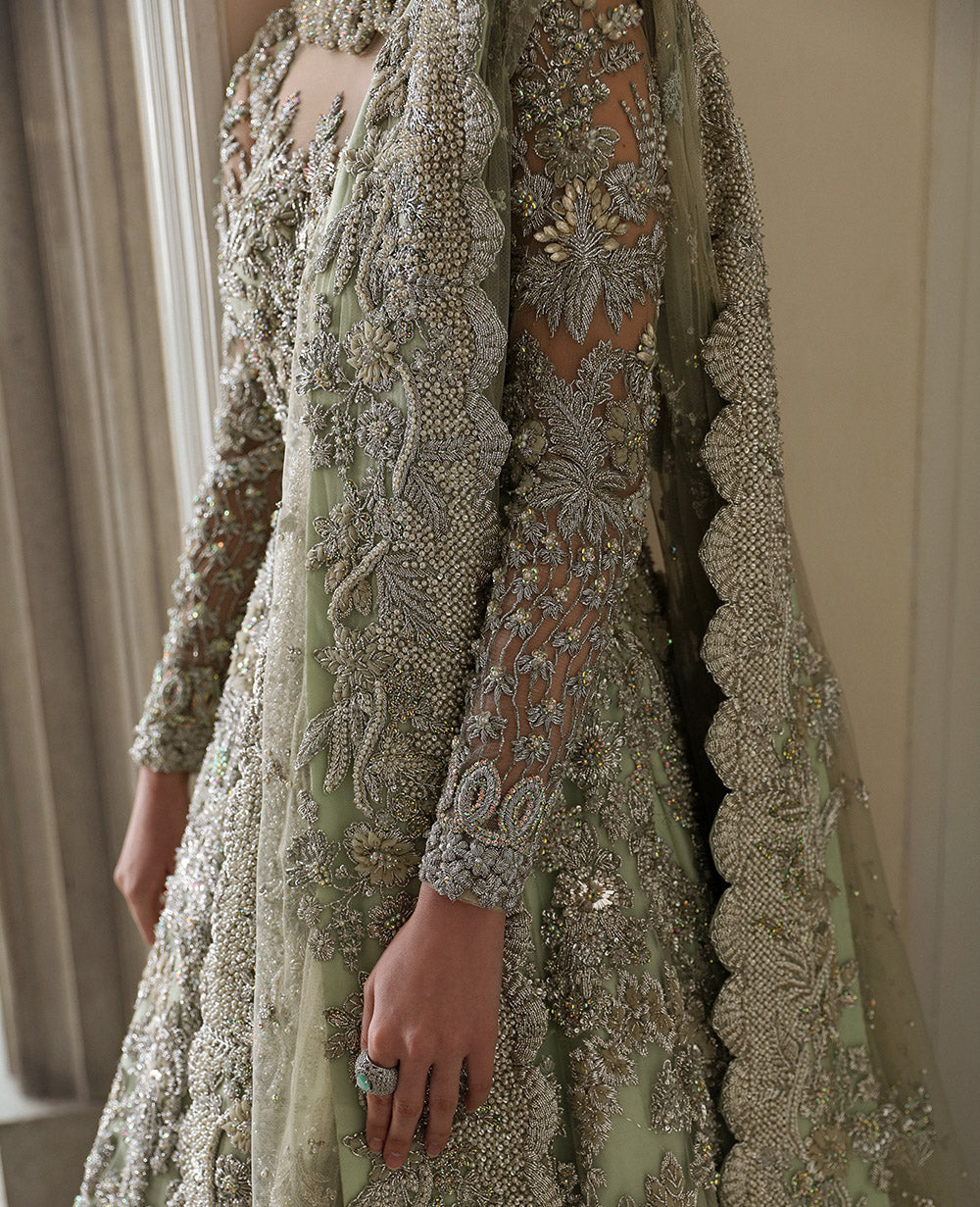 Republic Womenswear Celestia E62 Breeze Net Dupatta Detail by Ayla's Atelier