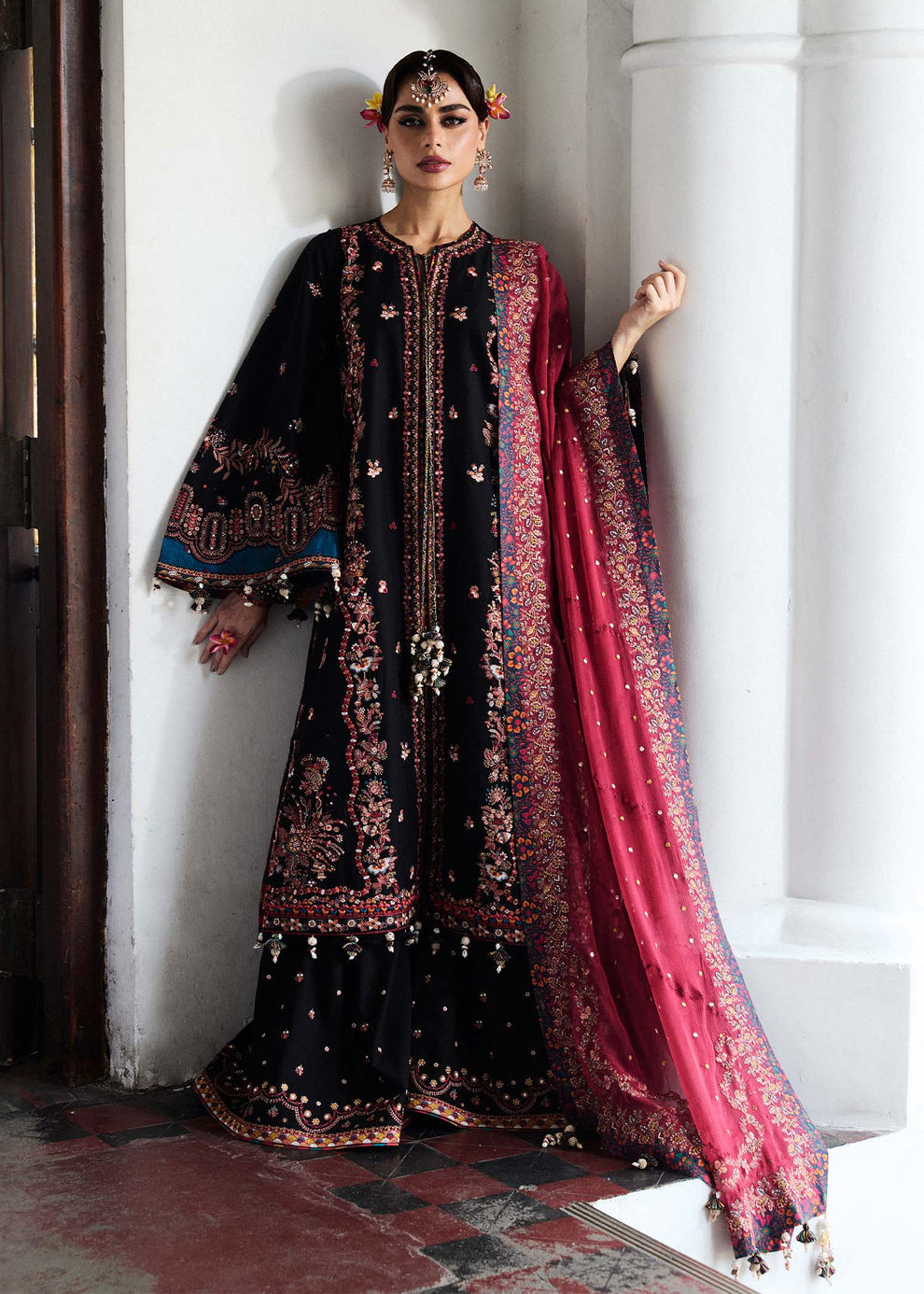 Hussain Rehar Luxury Lawn - Bliz 2025 Ayla's Atelier