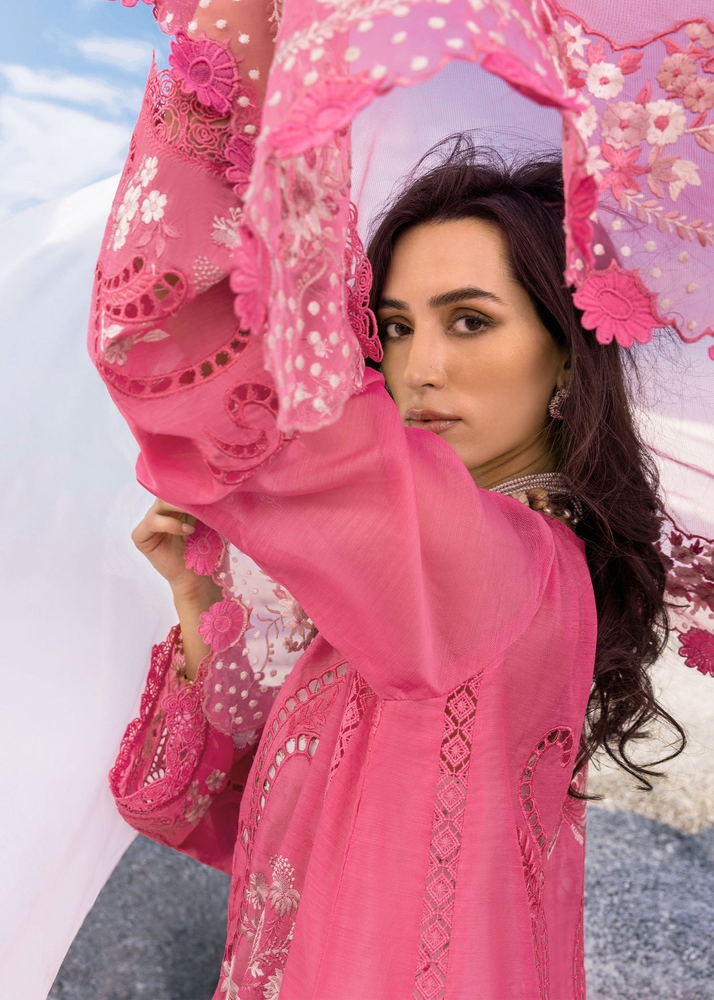 Saira Shakira Luxury Lawn Unstitched 3Pc Suit SAMARA-B Ayla's Atelier