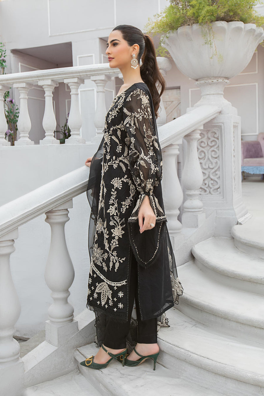 Maria B 3 Piece | SF-EA23-28R1 Ayla's Atelier