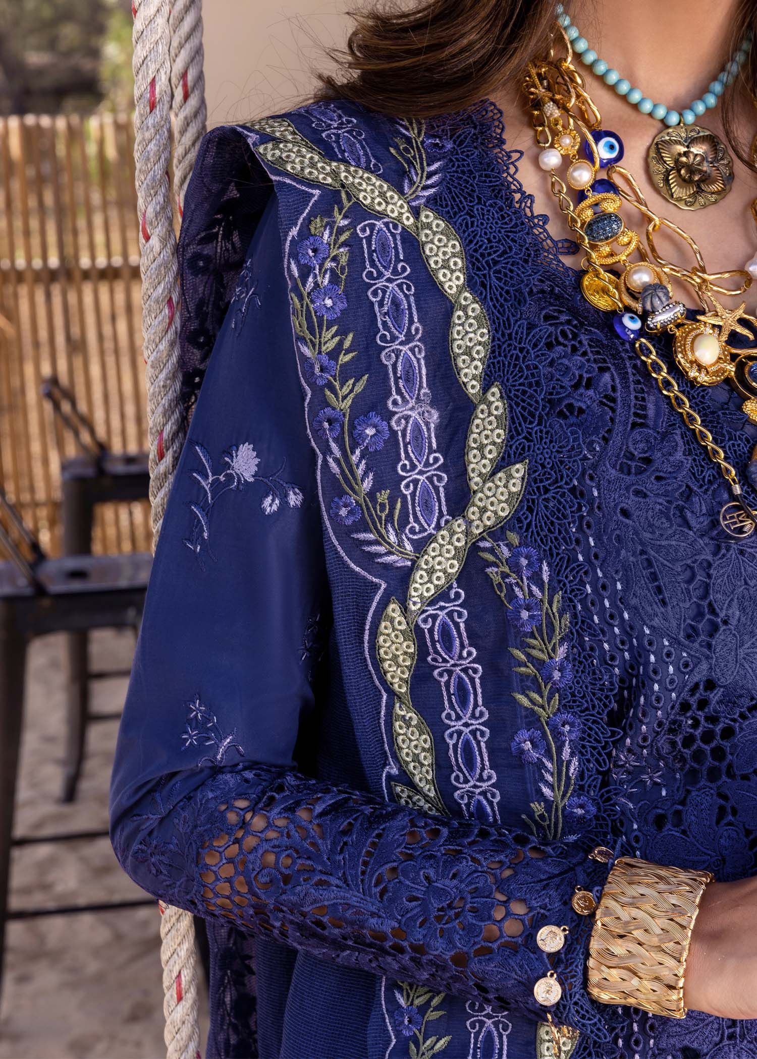 Saira Shakira Luxury Lawn LEYLA-B Ayla's Atelier