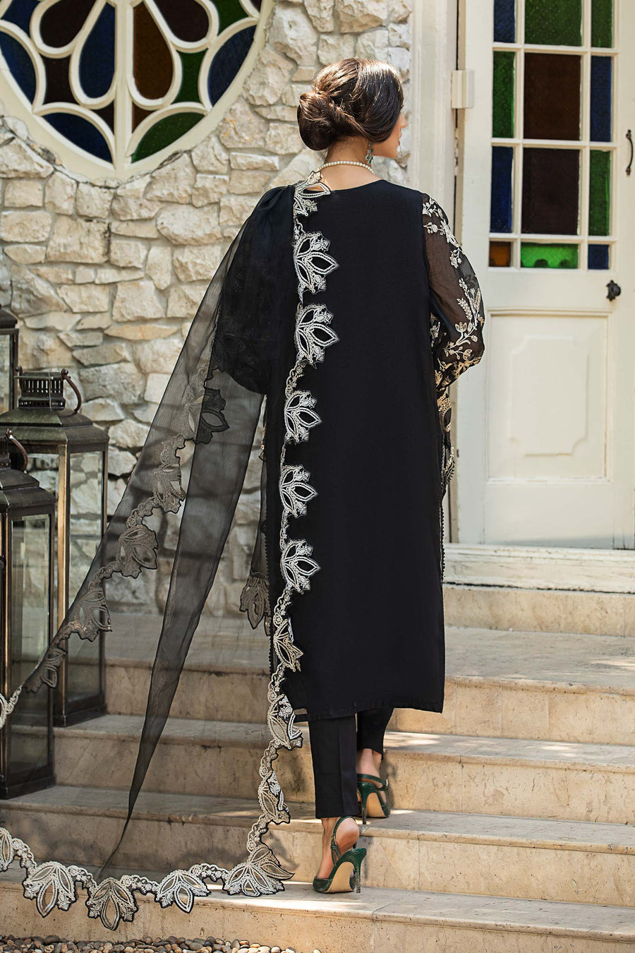 Maria B 3 Piece | SF-EA23-28R1 Ayla's Atelier