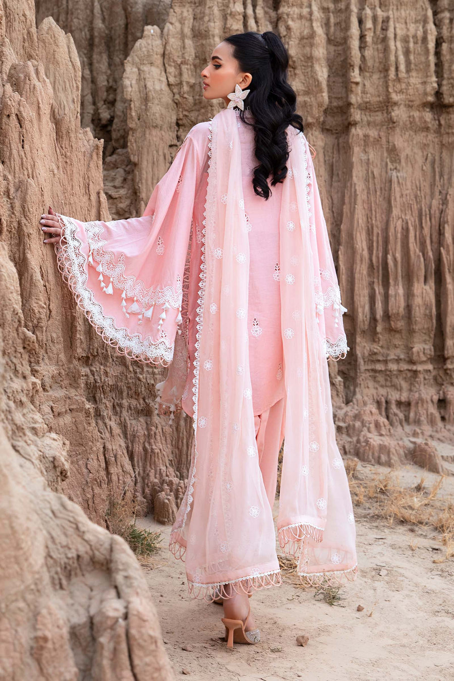 Embroidered Lawn Fabric (3Pcs) | LF-809 Ayla's Atelier