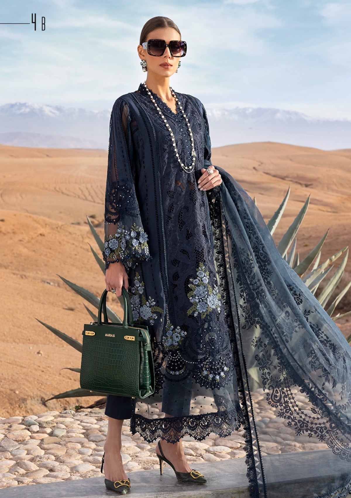 Luxury Lawn  Maria B - 4B Ayla's Atelier