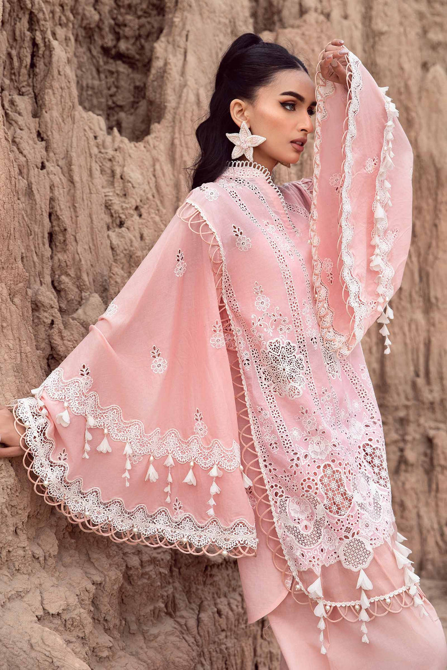 Embroidered Lawn Fabric (3Pcs) | LF-809 Ayla's Atelier