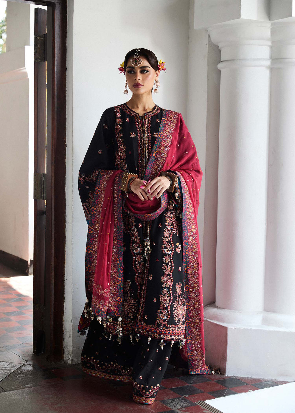 Hussain Rehar Luxury Lawn - Bliz 2025 Ayla's Atelier