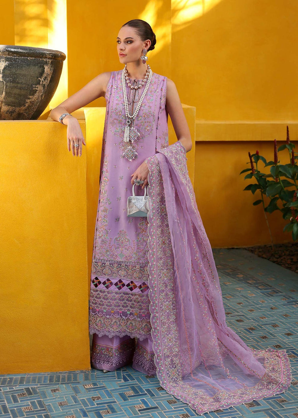 Kanwal Malik Luxury Lawn - Celia Ayla's Atelier