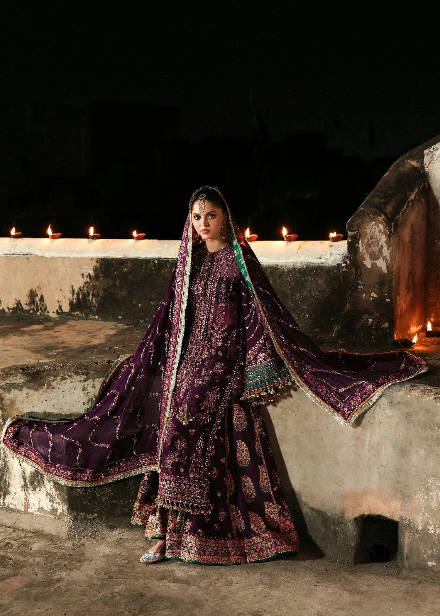 Hussain Rehar Unstitched Festive'25 "Ghazal" Royal Embroidery